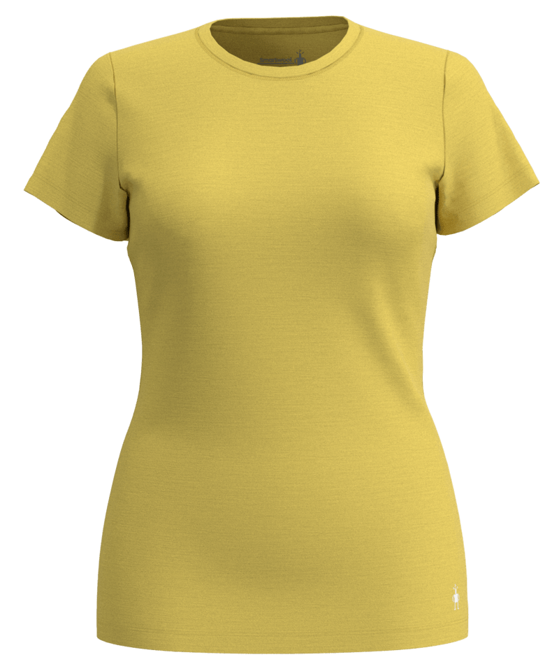 Smartwool Women's Merino Plant Based Dye T-Shirt canary