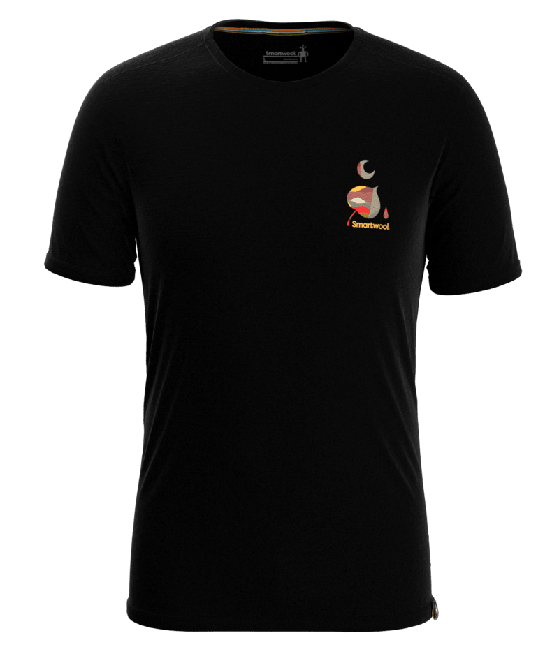 Smartwool Men´s Merino Nature Transitions T-Shirt Slim Fit black