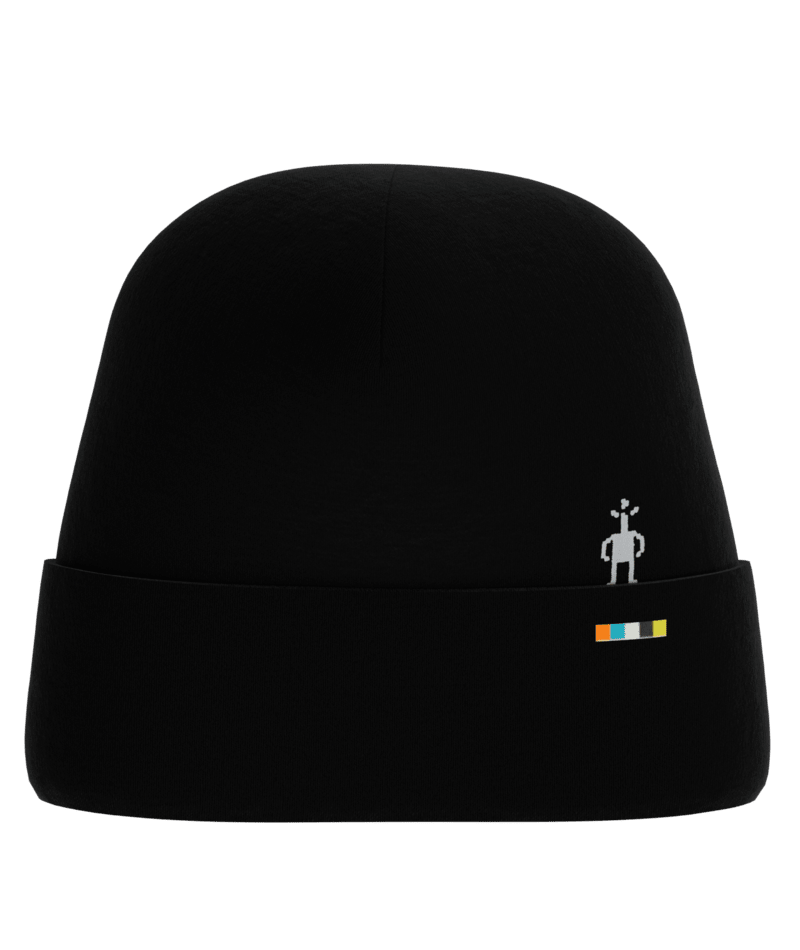 Smartwool thermal merino beanie with cuff black