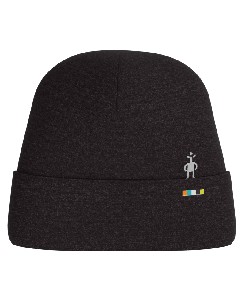 Smartwool thermal merino beanie with cuff charcoal